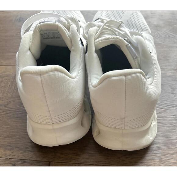 Men's Running Shoes White Cushioned Breathable Comfortable Sports Sneakers 9.5 - Picture 5 of 11